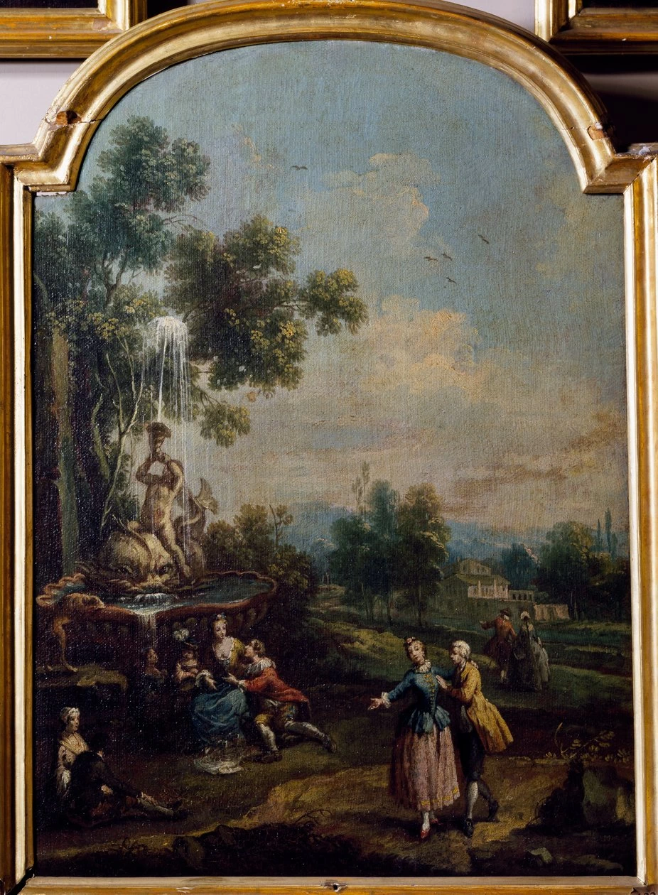 Coppie presso una fontana - Gallerie dell'Accademia, Venezia
